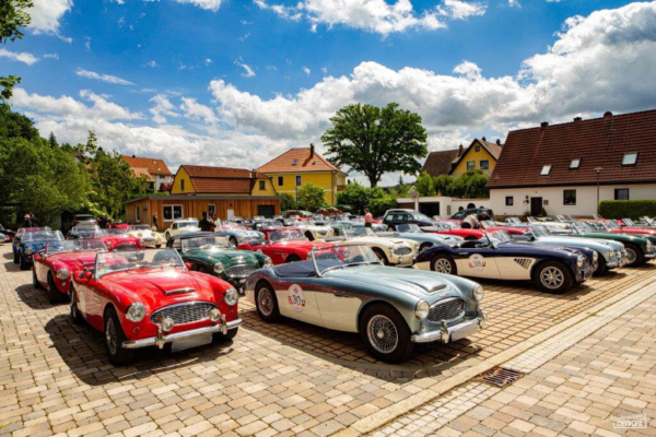 Pfingsttreffen in Bamberg 2019 Mittagsrast in der Kulturscheune in Obernsee
