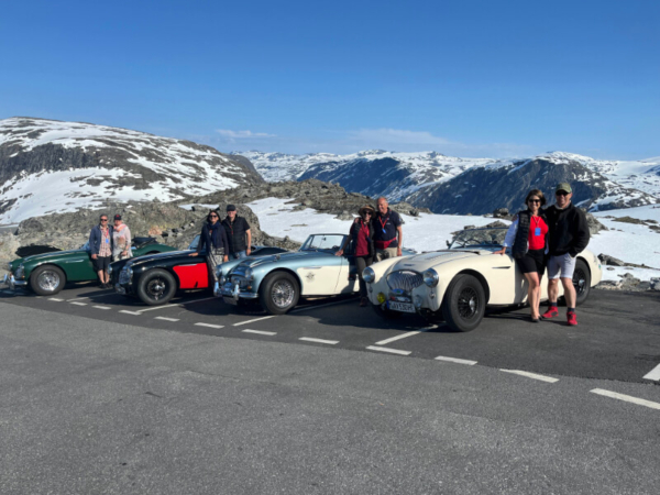 European Healey Bavaria EHM Foto Auf dem Dalsnybba