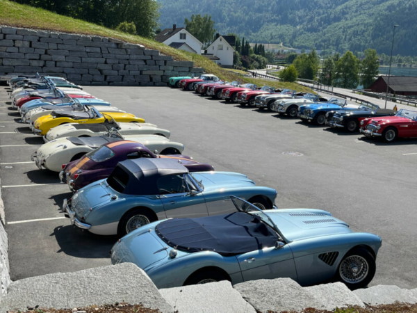 European Healey Bavaria EHM Foto Mittagspause auch fuer Healeys