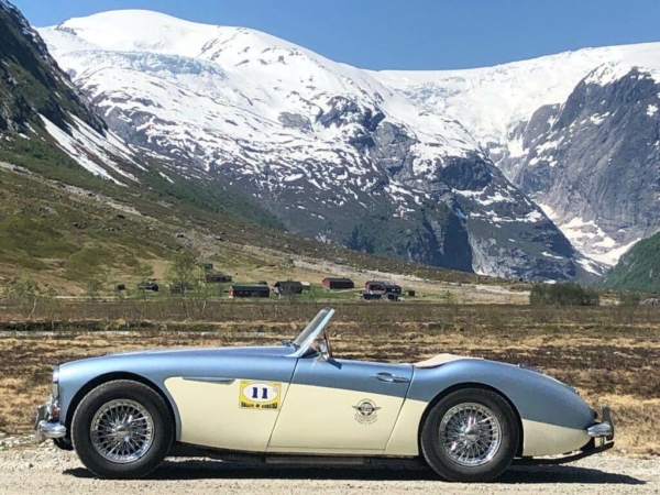 European Healey EHM Volker Erdles BN7 in Norwegen